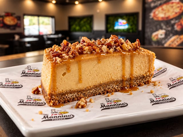 Pumpkin Praline Cheesecake.