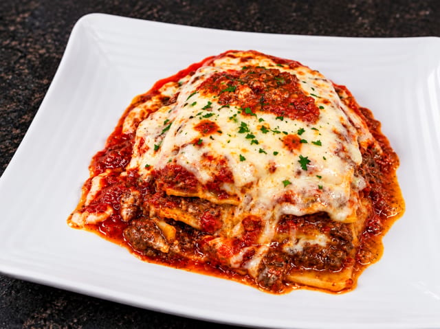Homemade Lasagna.