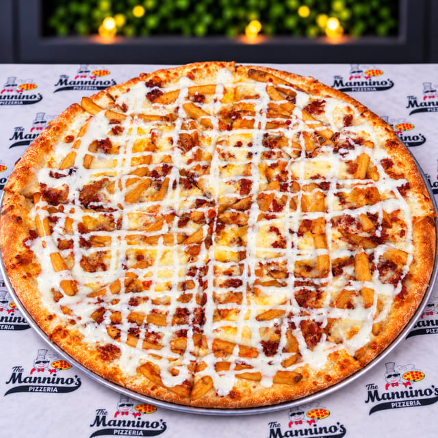 Loaded Fries Pizza.