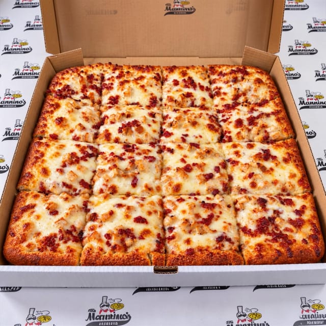 Chicken, Bacon & Ranch Sicilian Pizza.