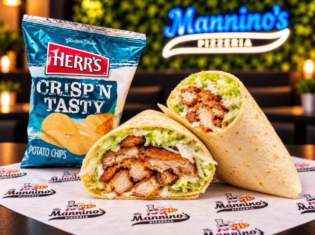 Crispy Chicken Wrap.