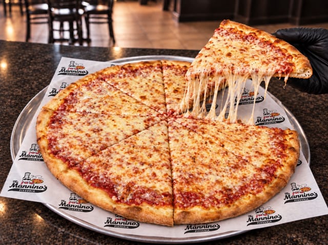 Plain Cheese Pizza.