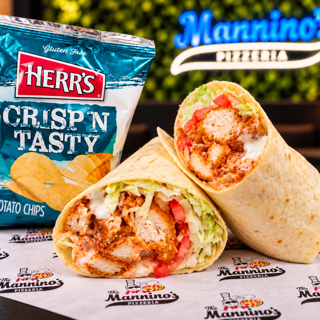 Buffalo Chicken Finger Wrap