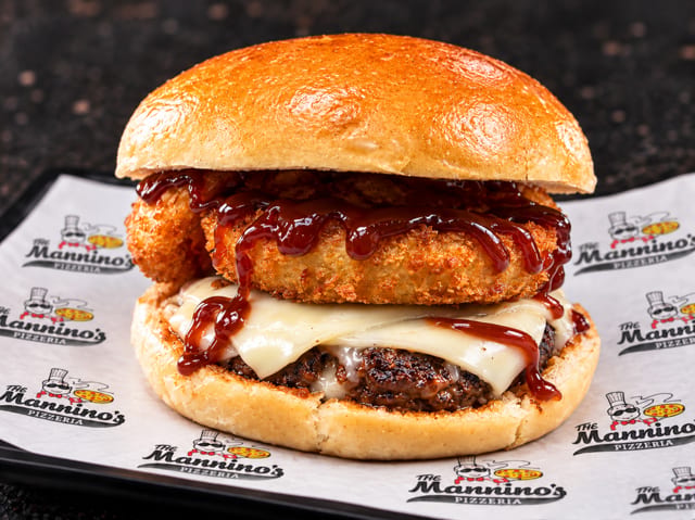Rodeo Cheeseburger.