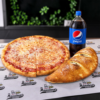 Lg Pizza, Md. Stromboli & One 2-Liter Soda