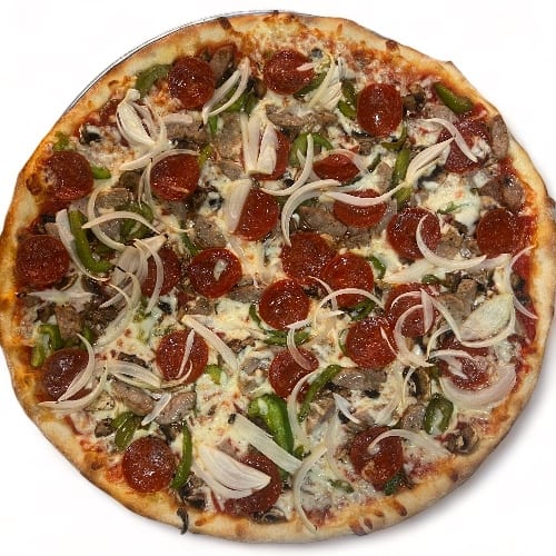 Supreme Special Pizza.