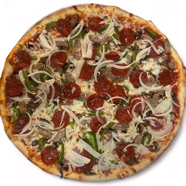 Supreme Special Pizza.