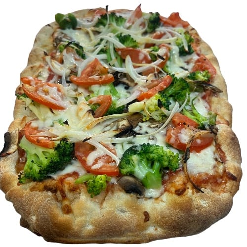 Veggie Gourmet Pizza.