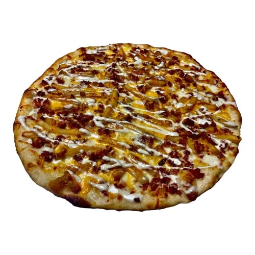 Loaded Fries Pizza.