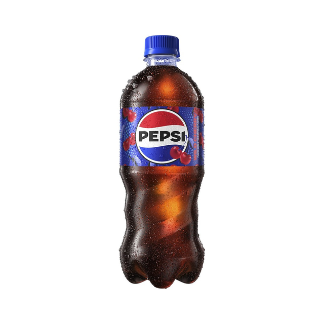 Pepsi Wild Cherry - 20oz Bottle.