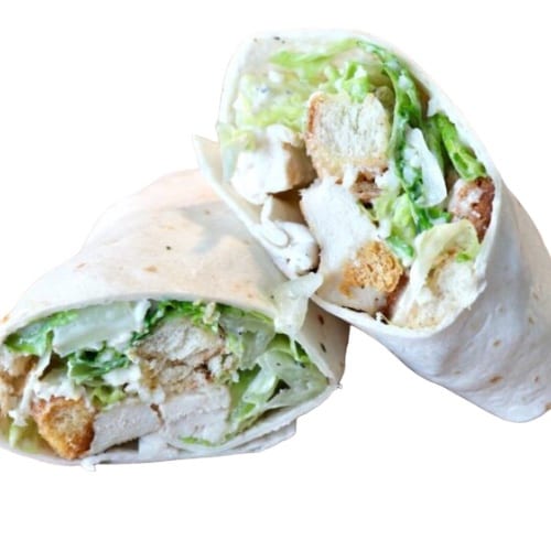 Chicken Caesar Salad Wrap.