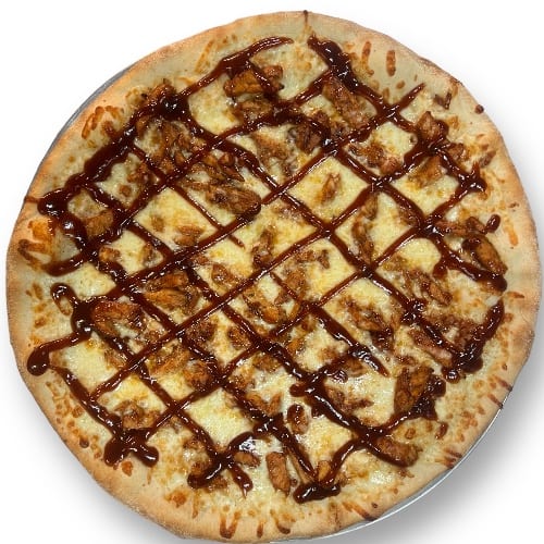 Chicken BBQ Pizza.
