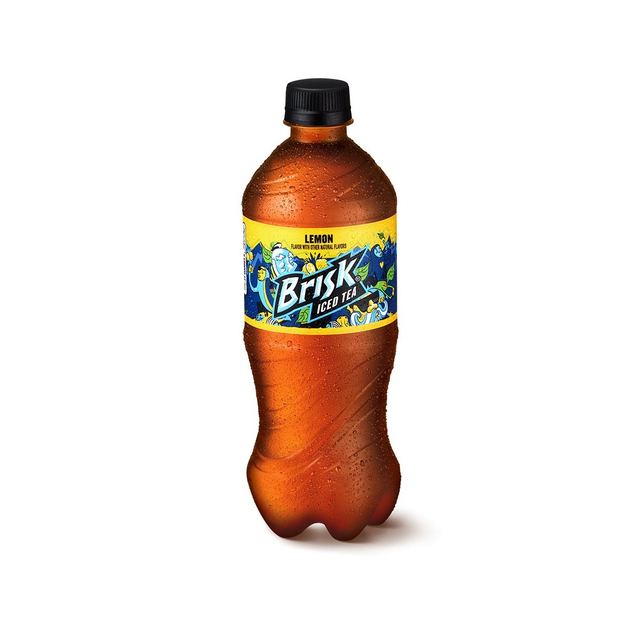 Brisk Iced Tea Lemon - 20oz Bottle.
