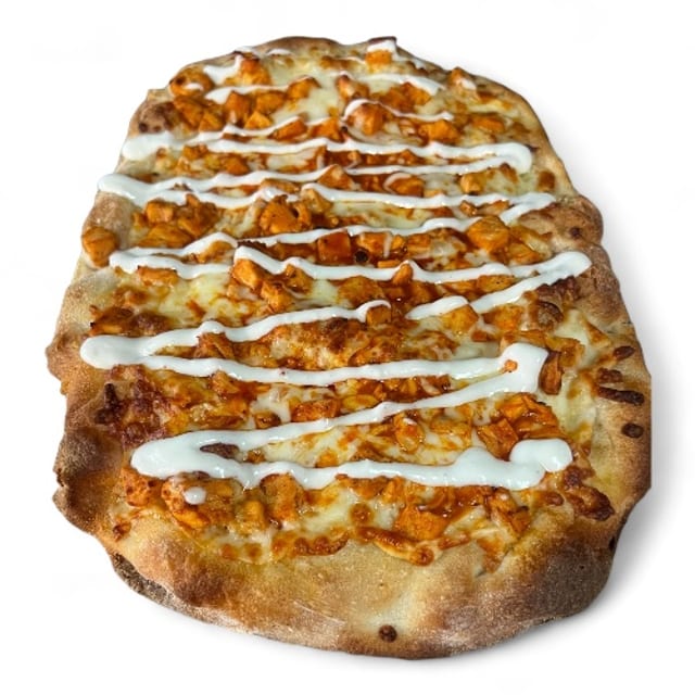 Buffalo Gourmet Pizza.