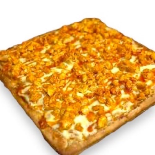Buffalo Chicken Sicilian Pizza.