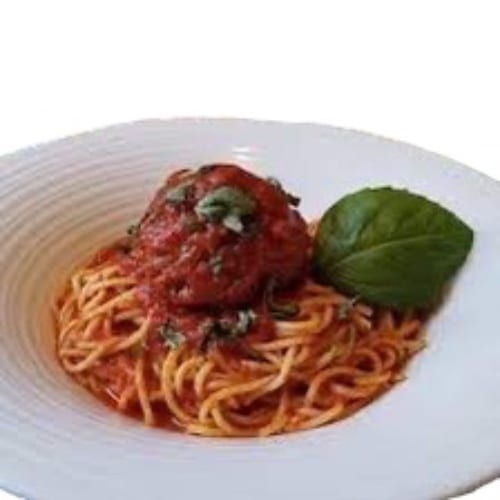 Kids Spaghetti With Red Sauce.