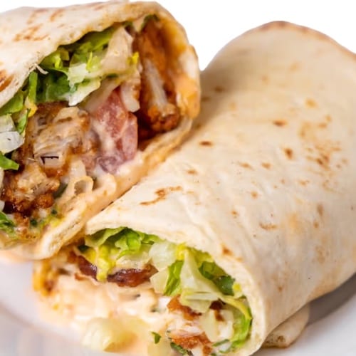 Crispy Chicken Wrap.