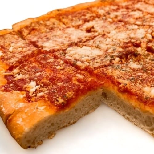 Tomato Pie Pizza.
