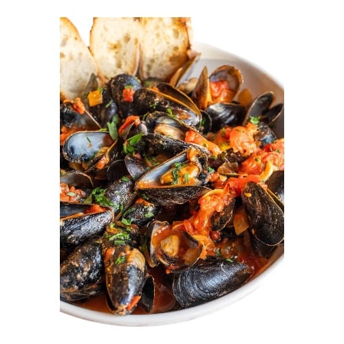 Mussels Fra Diavolo.