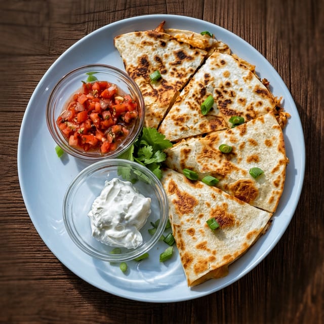 Chicken Quesadilla.
